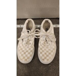 Vans Doheny White Checker Skate Shoes Youth Kids US 3.0‎ Classic Low Top